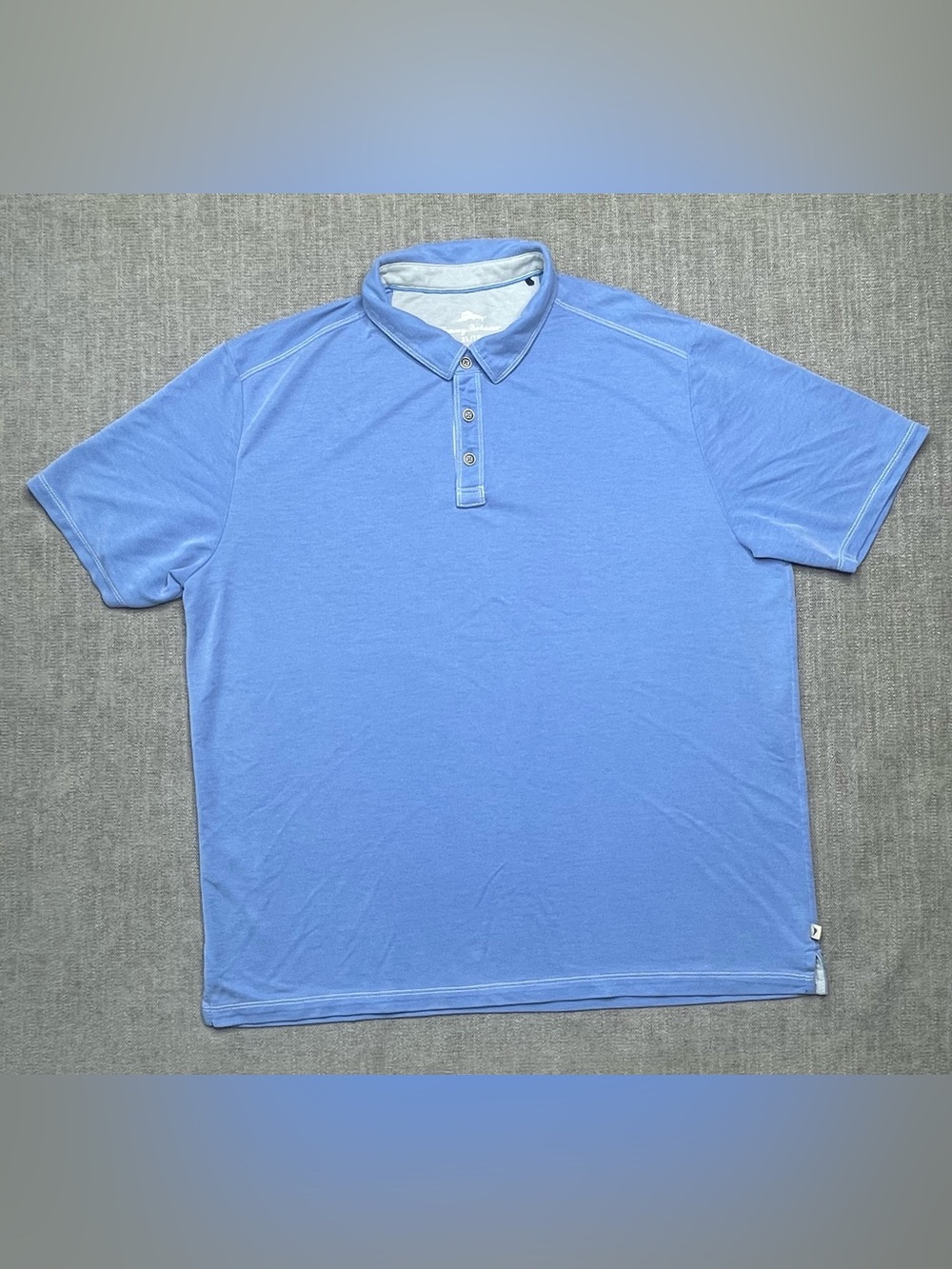 Tommy Bahama Light Blue Polo Shirt men’s size XL